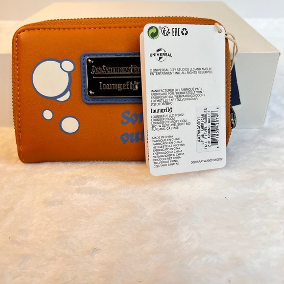 Loungfly An American Tail Vegan Zip Around Wallet - Picture 5 of 5